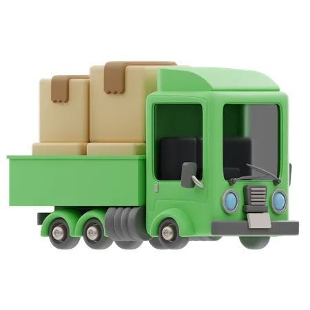 Delivery Truck  3D Icon