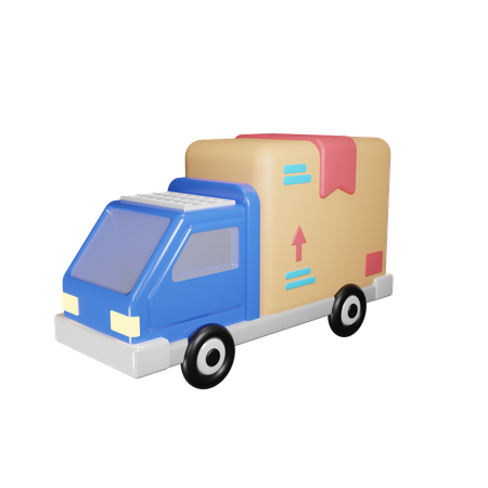 Delivery Truck  3D Icon