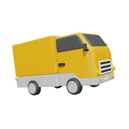 Delivery Truck  3D Icon