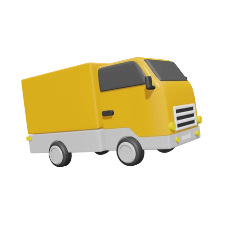 Delivery Truck  3D Icon