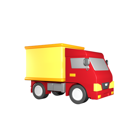 Delivery Truck  3D Icon