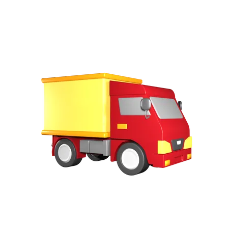 Delivery Truck  3D Icon