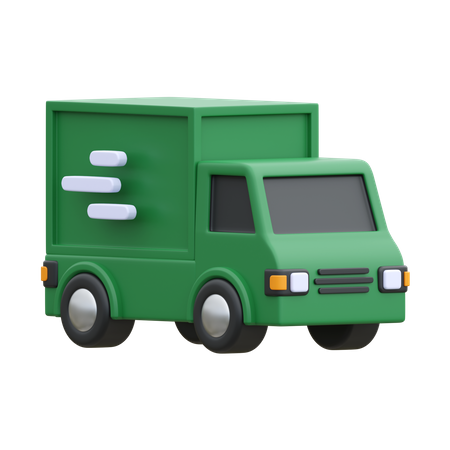 Delivery Truck  3D Icon