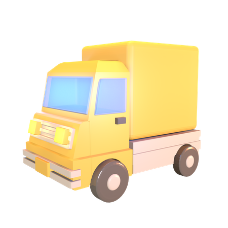 Delivery Truck  3D Icon