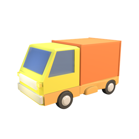 Delivery Truck  3D Icon