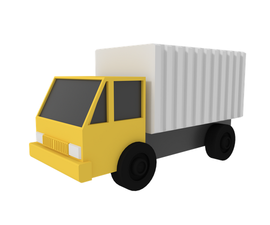 Delivery Truck  3D Icon