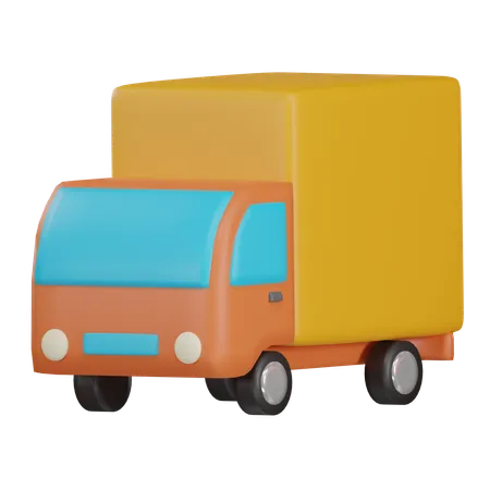 Delivery Truck  3D Icon