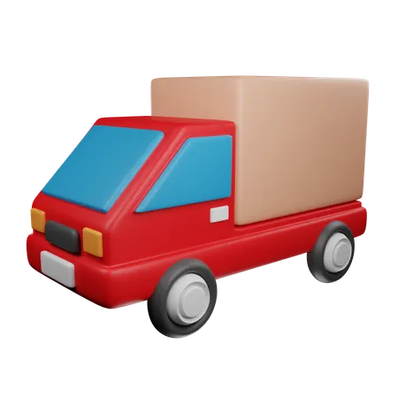 Delivery Truck  3D Icon