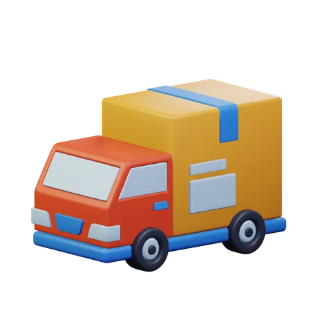 Delivery Truck  3D Icon