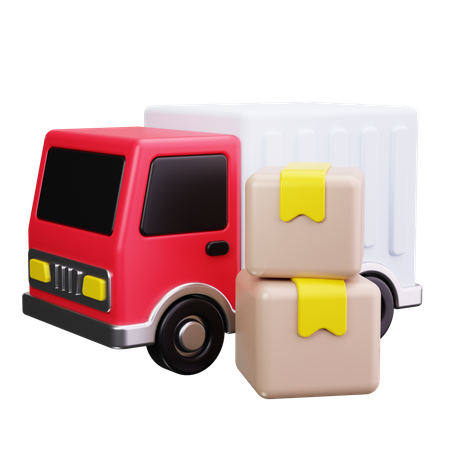 Delivery Truck  3D Icon