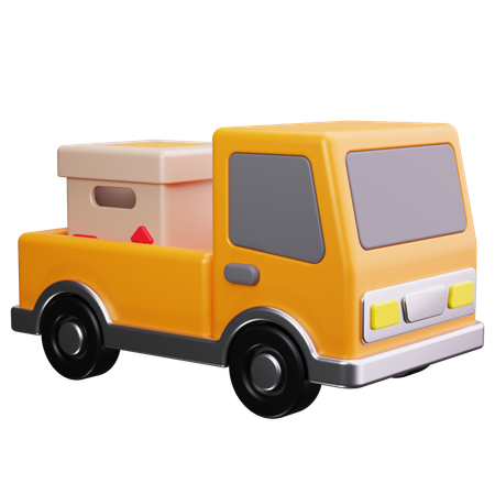 Delivery Truck  3D Icon