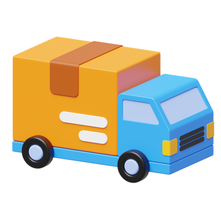 Delivery Truck  3D Icon