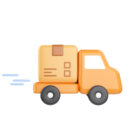 Delivery Truck  3D Icon