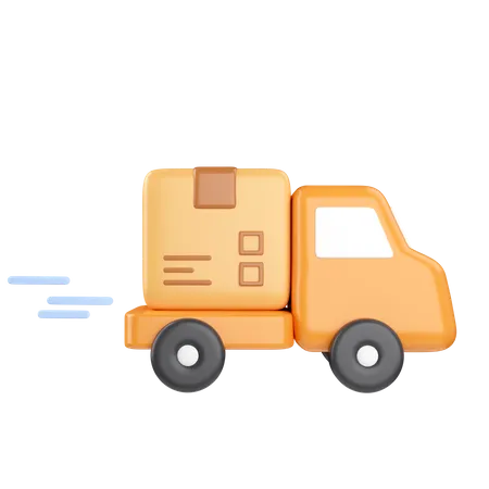 Delivery Truck  3D Icon