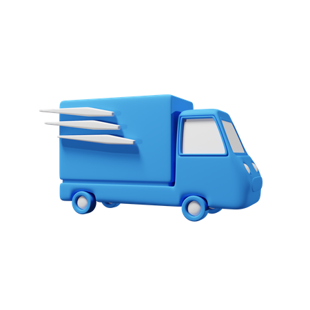 Delivery Truck  3D Icon