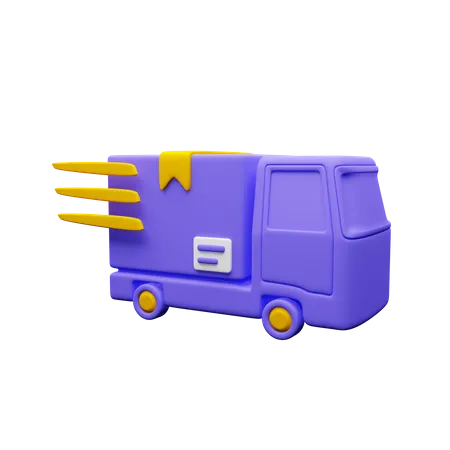 Delivery Truck  3D Icon