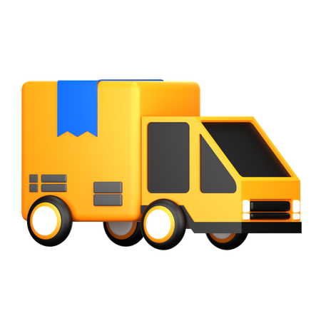 Delivery Truck  3D Icon