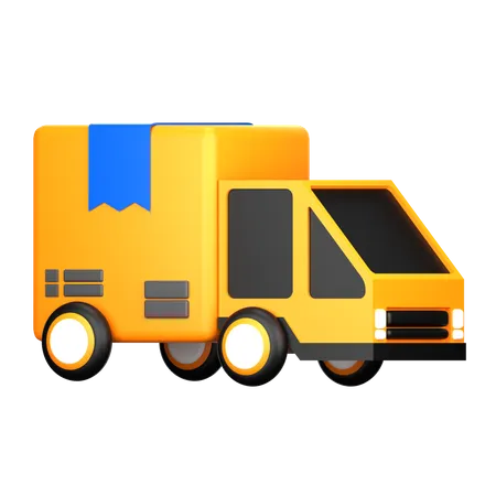 Delivery Truck  3D Icon