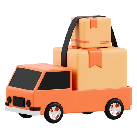 Delivery Truck  3D Icon