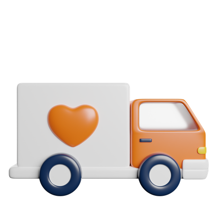 Delivery Truck  3D Icon