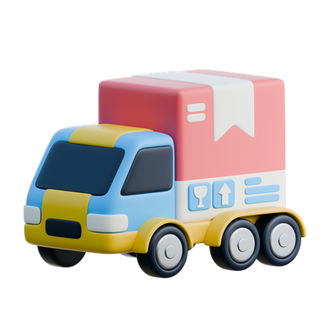 Delivery Truck  3D Icon