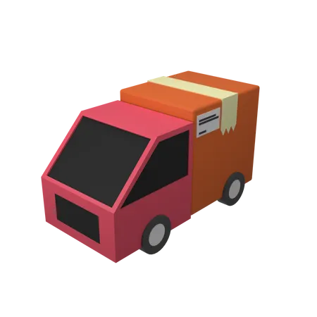 Delivery Truck  3D Icon