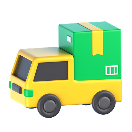 Delivery Truck  3D Icon