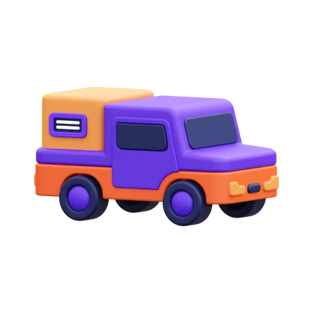 Delivery Truck  3D Icon