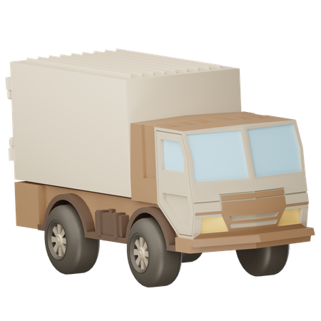 Delivery Truck  3D Icon