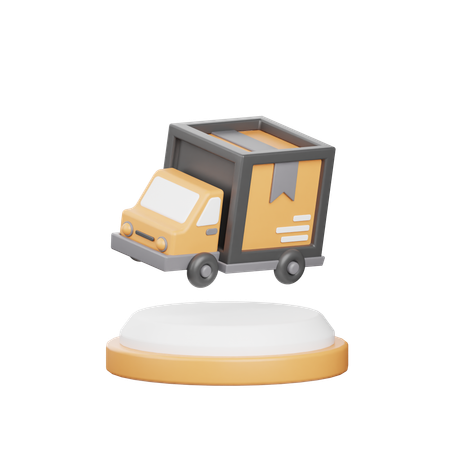 Delivery Truck  3D Icon