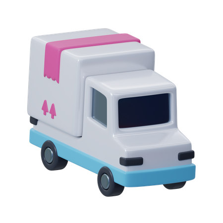 Delivery Truck  3D Icon