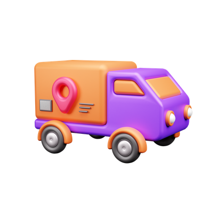 Delivery Truck  3D Icon