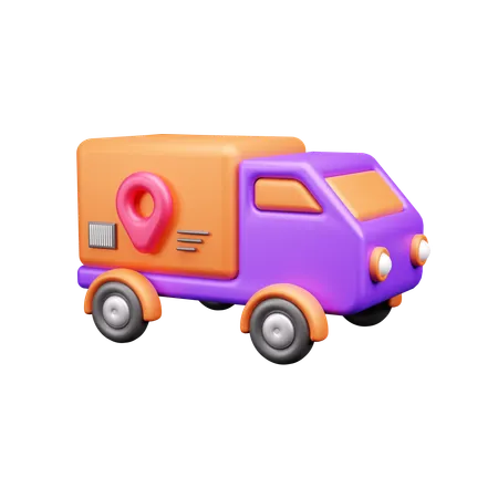 Delivery Truck  3D Icon