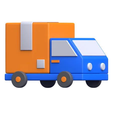 Delivery Truck  3D Icon