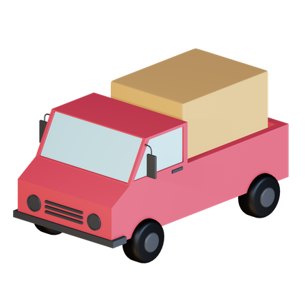 Delivery Truck  3D Icon