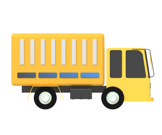 Delivery Truck  3D Icon