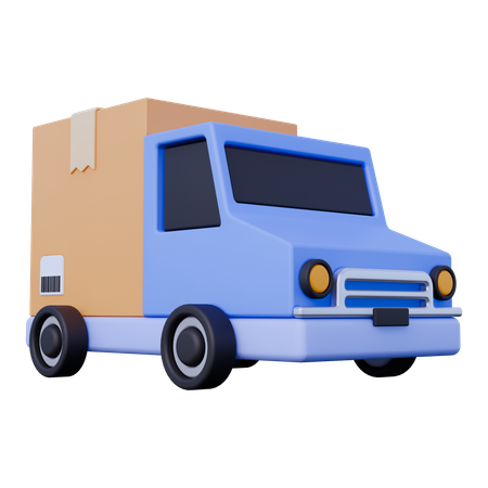 Delivery Truck  3D Icon