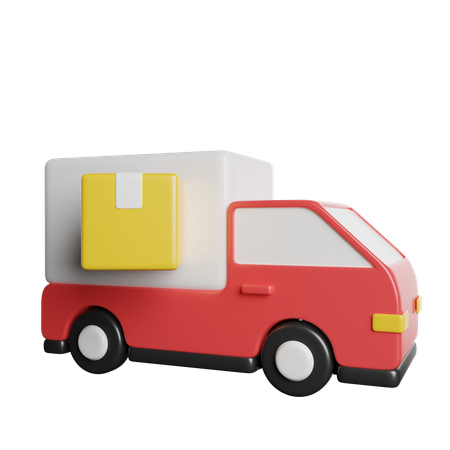 Delivery Truck  3D Icon