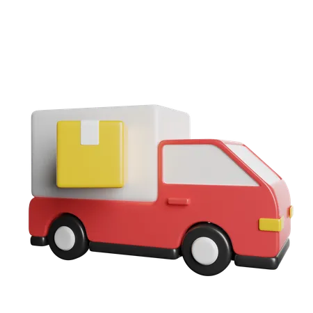 Delivery Truck  3D Icon