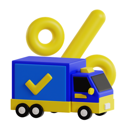 Delivery Truck  3D Icon