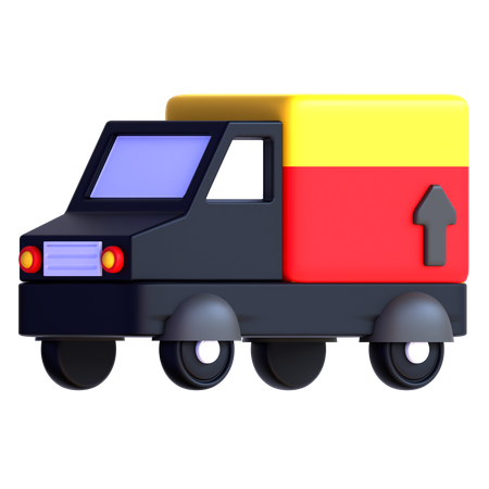 Delivery Truck  3D Icon