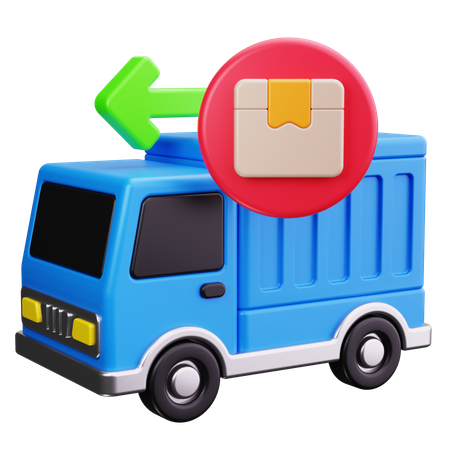 Delivery Truck  3D Icon