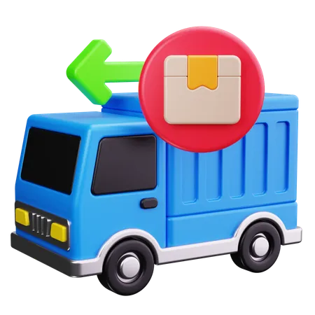 Delivery Truck  3D Icon