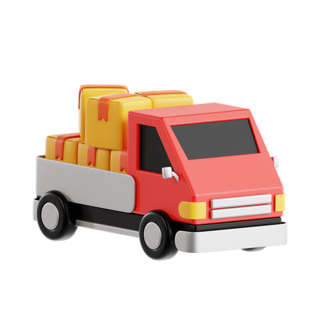 Delivery Truck  3D Icon