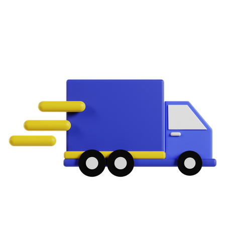 Delivery Truck  3D Icon