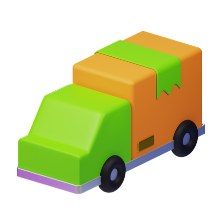 Delivery Truck  3D Icon