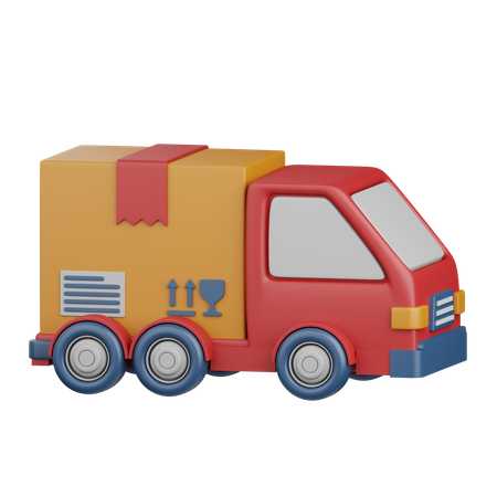 Delivery Truck  3D Icon