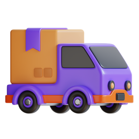 Delivery Truck  3D Icon