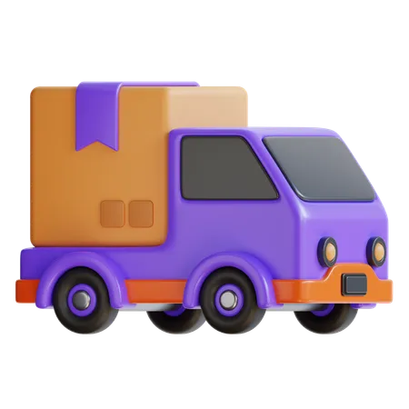 Delivery Truck  3D Icon