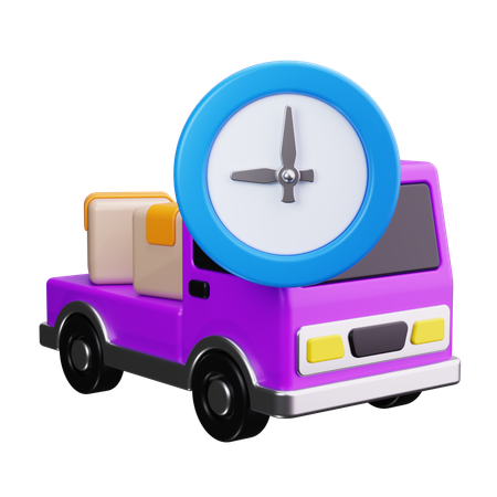 Delivery Truck  3D Icon